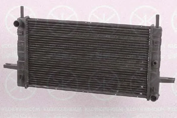 2551302102 KLOKKERHOLM Радиатор охлаждения двигателя (фото 1)