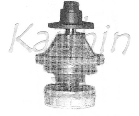 WPK021 KAISHIN Водяной насос, охлаждение двигателя (фото 1)