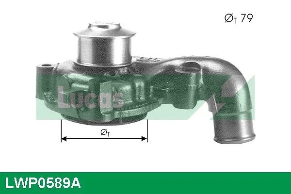 LWP0589A LUCAS Водяной насос, охлаждение двигателя (фото 1)