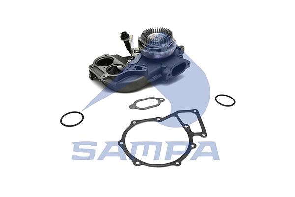 205.238 SAMPA Водяной насос, охлаждение двигателя (фото 1)