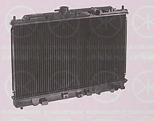 2909302042 KLOKKERHOLM Радиатор охлаждения двигателя (фото 1)
