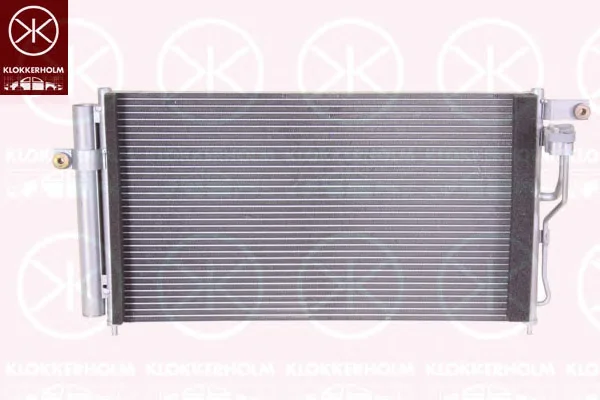 3150305178 KLOKKERHOLM Радиатор кондиционера (фото 1)