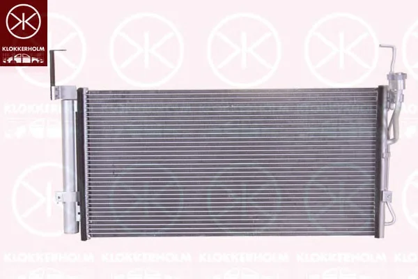 3180305084 KLOKKERHOLM Радиатор кондиционера (фото 1)