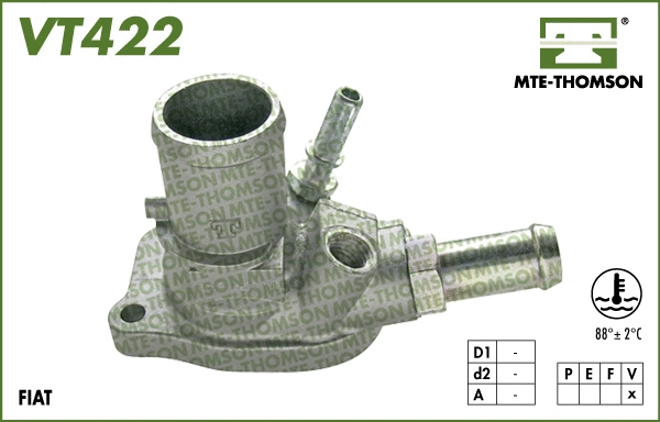 VT422.88 MTE-THOMSON Термостат, охлаждающая жидкость (фото 1)