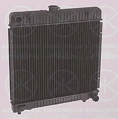 3525302042 KLOKKERHOLM Радиатор охлаждения двигателя (фото 1)