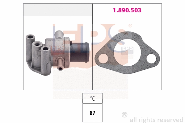 1.880.109 EPS Термостат, охлаждающая жидкость (фото 1)