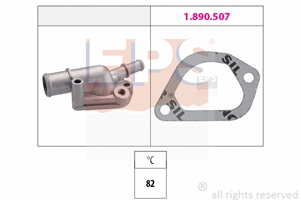 1.880.154 EPS Термостат, охлаждающая жидкость (фото 1)