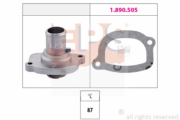 1.880.187 EPS Термостат, охлаждающая жидкость (фото 1)