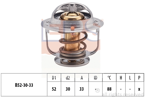 1.880.238S EPS Термостат, охлаждающая жидкость (фото 1)