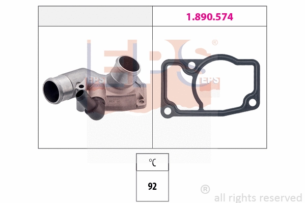 1.880.347 EPS Термостат, охлаждающая жидкость (фото 1)