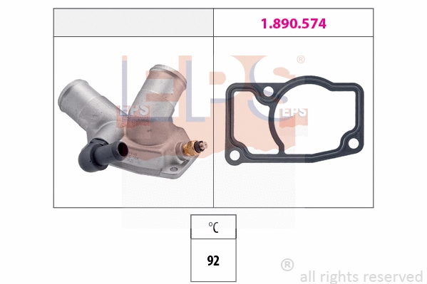 1.880.348 EPS Термостат, охлаждающая жидкость (фото 1)