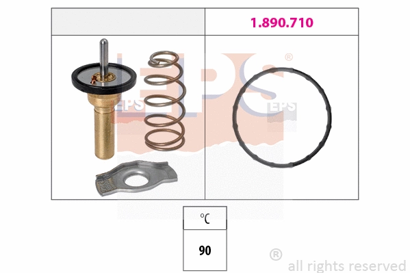 1.880.774 EPS Термостат, охлаждающая жидкость (фото 1)