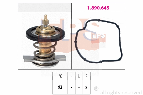 1.880.847 EPS Термостат, охлаждающая жидкость (фото 1)