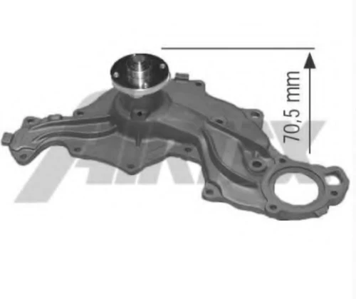 1341 AIRTEX Водяной насос (фото 3)