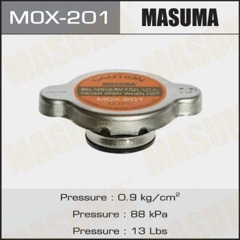 MOX-201 MASUMA Крышка, резервуар охлаждающей жидкости (фото 1)