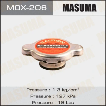 MOX-206 MASUMA Крышка, резервуар охлаждающей жидкости (фото 1)