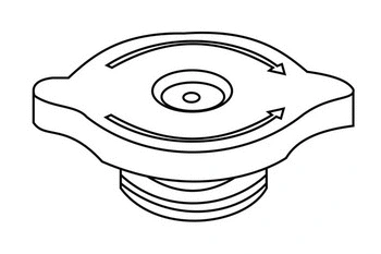 120513 WXQP Крышка, резервуар охлаждающей жидкости (фото 1)