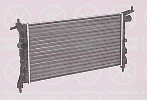 5022302183 KLOKKERHOLM Радиатор охлаждения двигателя (фото 1)