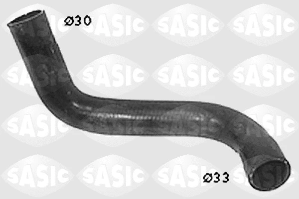 SWH0452 SASIC Шланг радиатора (фото 1)