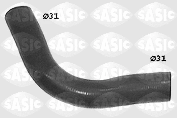 SWH0459 SASIC Шланг радиатора (фото 1)