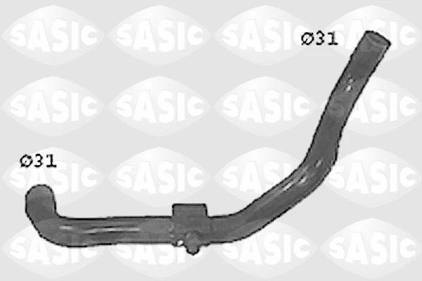SWH4332 SASIC Шланг радиатора (фото 1)