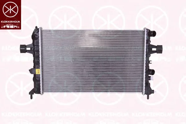 5051302444 KLOKKERHOLM Радиатор охлаждения двигателя (фото 1)