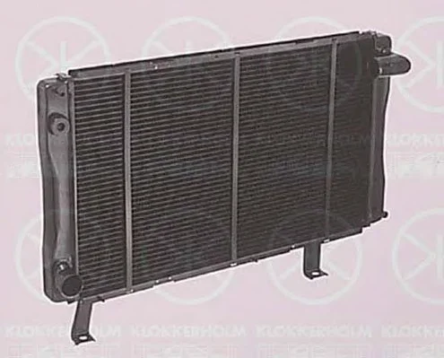 5525302044 KLOKKERHOLM Радиатор охлаждения двигателя (фото 1)