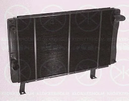 5525302093 KLOKKERHOLM Радиатор охлаждения двигателя (фото 1)