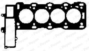 AB5670 PAYEN Прокладка, головка цилиндра (фото 2)