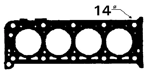CH5348 BGA Прокладка, головка цилиндра (фото 1)
