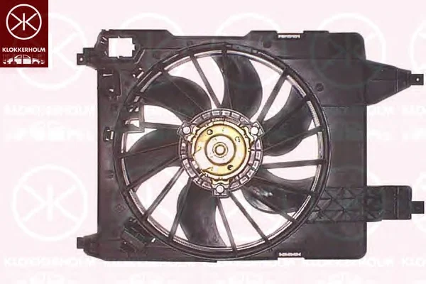 60412601 KLOKKERHOLM Вентилятор охлаждения радиатора (фото 1)