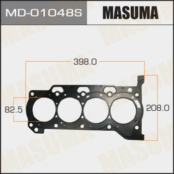 MD-01048S MASUMA Прокладка, головка цилиндра (фото 1)