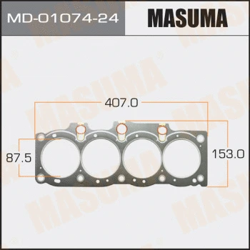 MD-01074-24 MASUMA Прокладка, головка цилиндра (фото 1)
