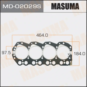 MD-02029S MASUMA Прокладка, головка цилиндра (фото 1)