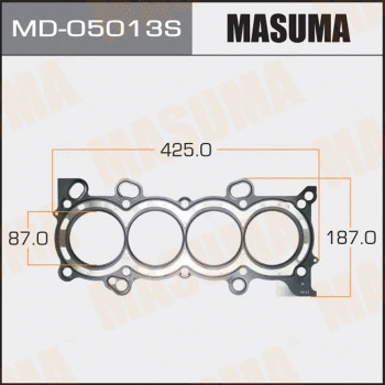 MD-05013S MASUMA Прокладка, головка цилиндра (фото 1)