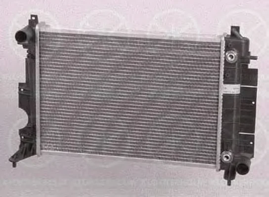 6522302008 KLOKKERHOLM Радиатор охлаждения двигателя (фото 1)