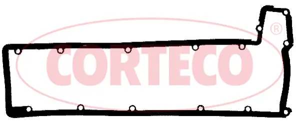 440438P CORTECO Прокладка, крышка головки цилиндра (фото 1)