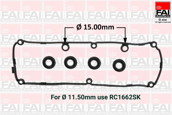 RC1663SK FAI AUTOPARTS Прокладка, крышка головки цилиндра (фото 1)