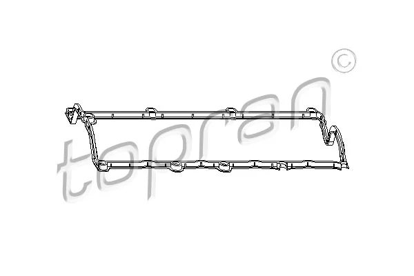 207 715 TOPRAN Прокладка, крышка головки цилиндра (фото 1)