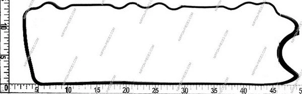 M122I10 NPS Прокладка, крышка головки цилиндра (фото 2)