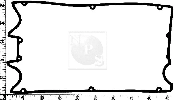 M122I12 NPS Прокладка, крышка головки цилиндра (фото 1)