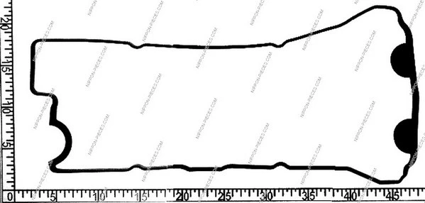 N122N34 NPS Прокладка, крышка головки цилиндра (фото 2)