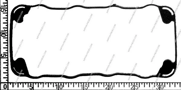 S122I00 NPS Прокладка, крышка головки цилиндра (фото 2)
