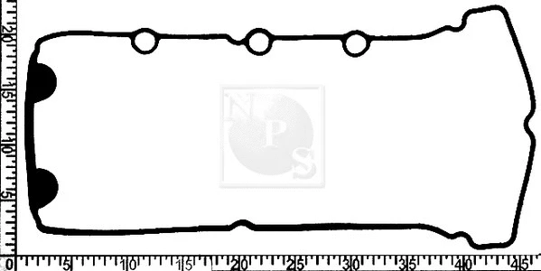 S122I10 NPS Прокладка, крышка головки цилиндра (фото 1)
