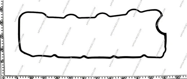 T122A68 NPS Прокладка, крышка головки цилиндра (фото 2)
