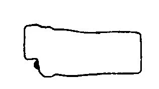 RC0399 BGA Прокладка, крышка головки цилиндра (фото 1)