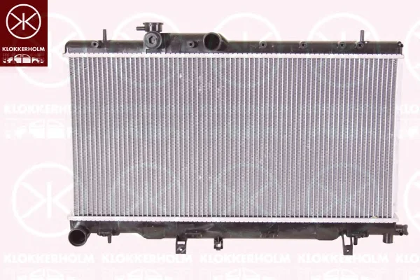 6732302050 KLOKKERHOLM Радиатор охлаждения двигателя (фото 1)