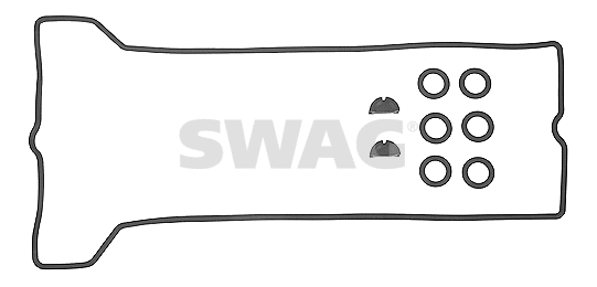 10 91 1432 SWAG Комплект прокладок, крышка головки цилиндра (фото 1)