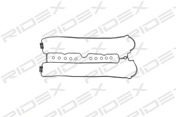 979G0050 RIDEX Комплект прокладок, крышка головки цилиндра (фото 1)