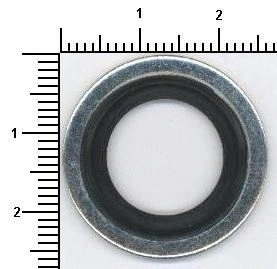 359.300 ELRING Уплотнительное кольцо, резьбовая пробка маслосливн. отверст. (фото 1)